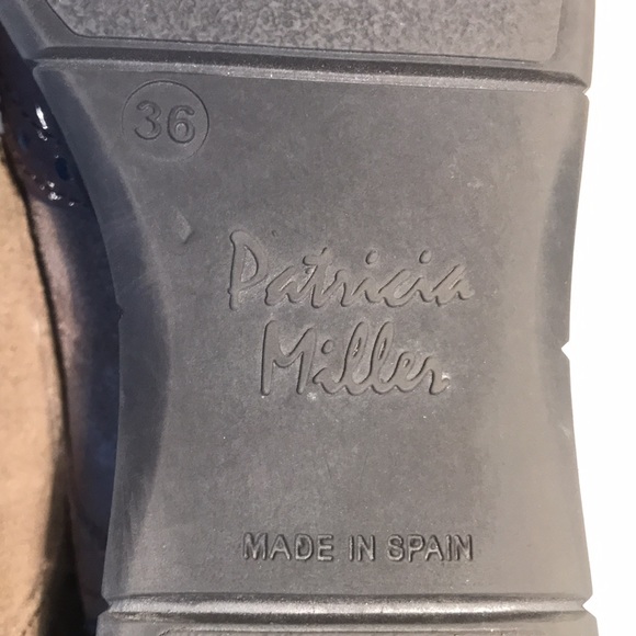 Made in Spain patent leather and suede shoes. Excellent condition. Sz EU 36. - Picture 8 of 8